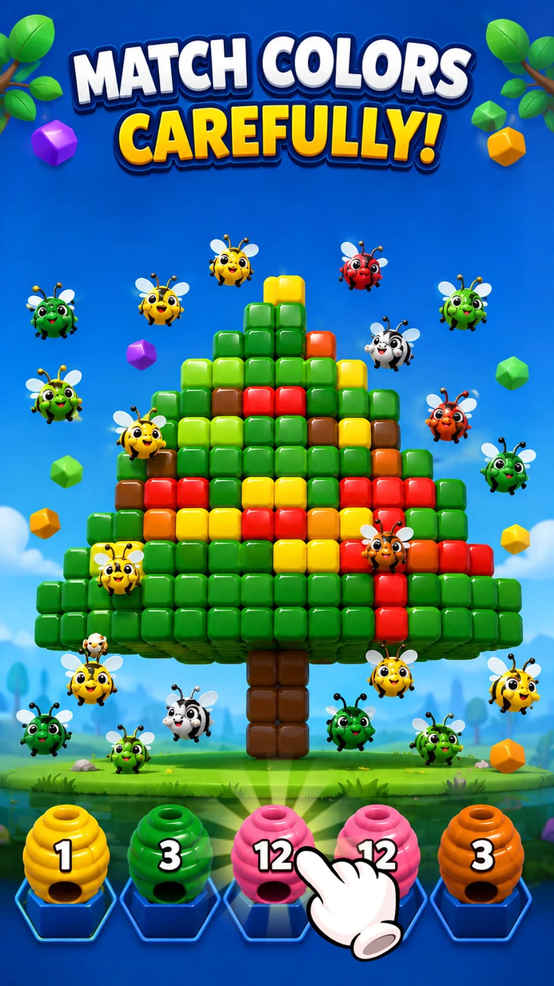 Bee Jam 3D screenshot