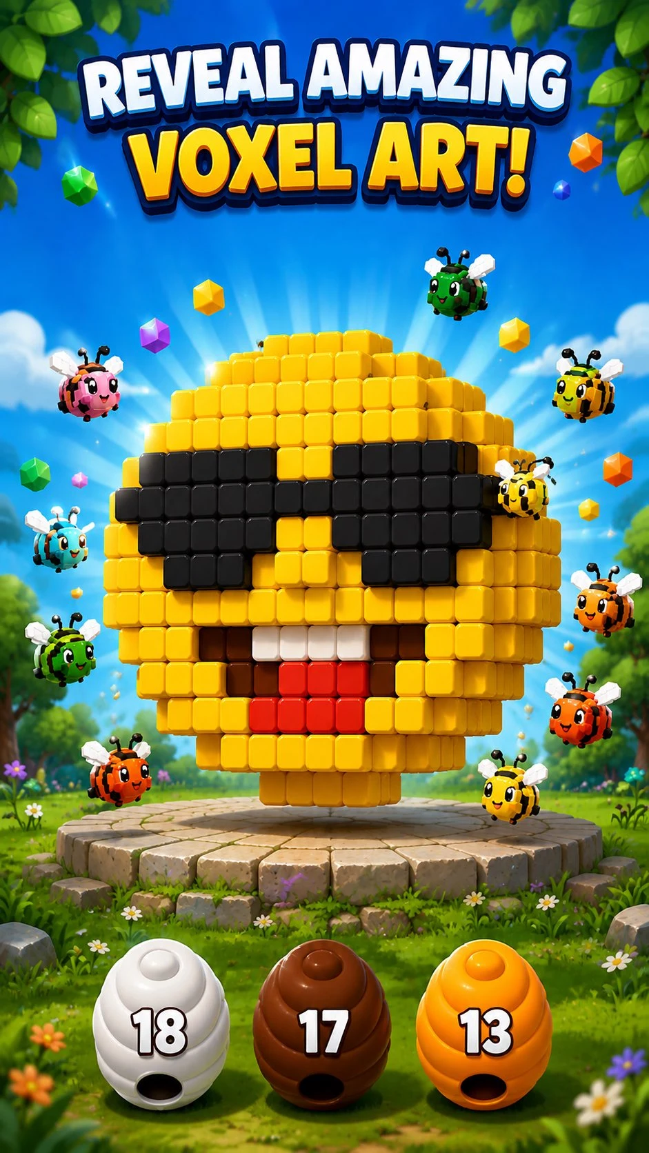 Bee Jam 3D screenshot